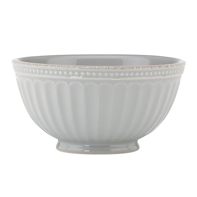 slide 1 of 1, Lenox French Perle Groove All Purpose Bowl - Grey, 1 ct