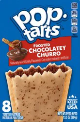 Pop-Tarts Frosted Chocolatey Churro Toaster Pastries 8 ea