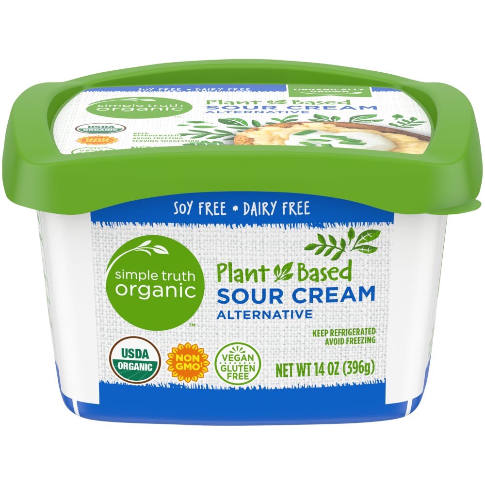 slide 2 of 5, Simple Truth Organic Gluten Free Nondairy Sour Cream, 14 oz