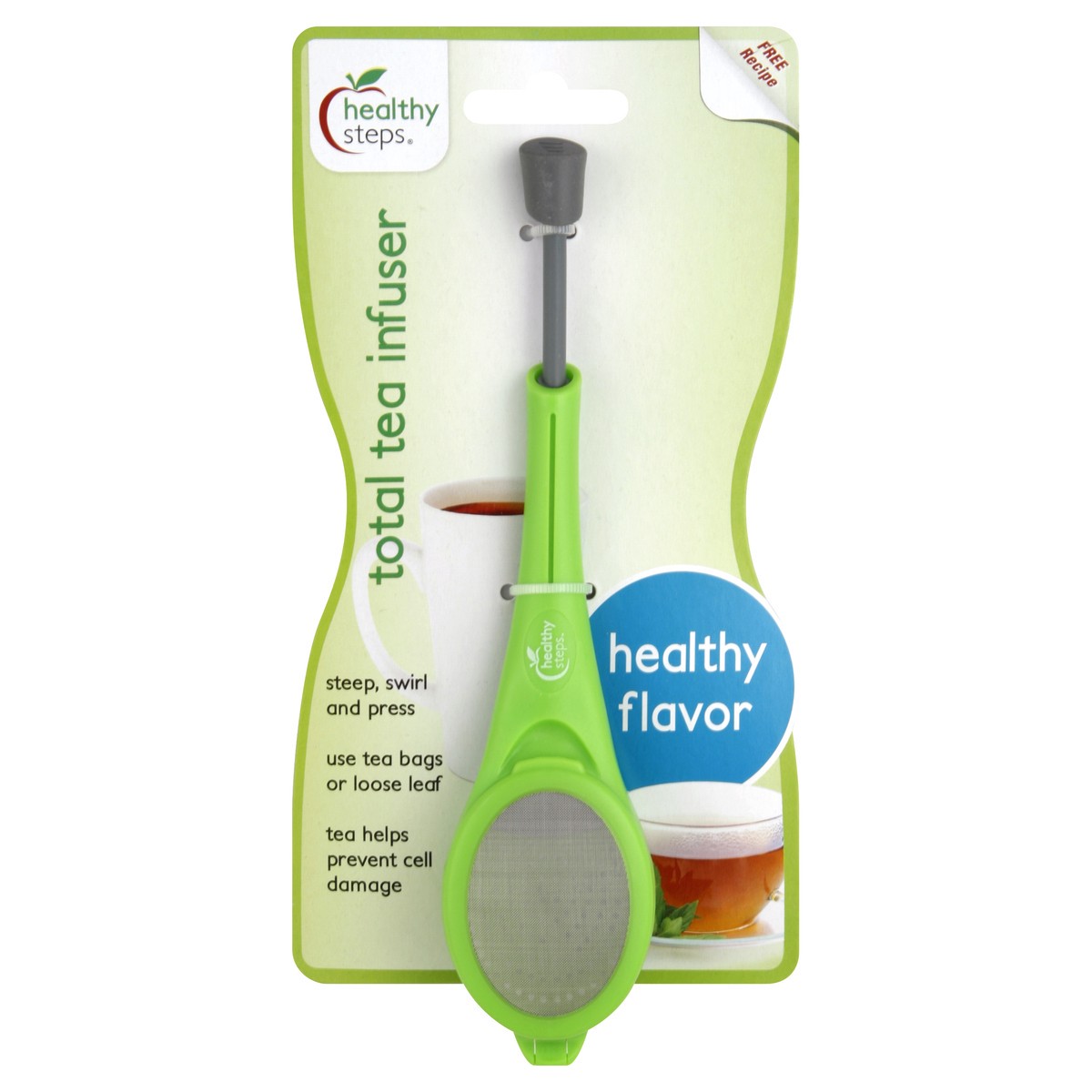 slide 2 of 3, Healthy Steps Total Tea Infuser 1 ea, 1 ct