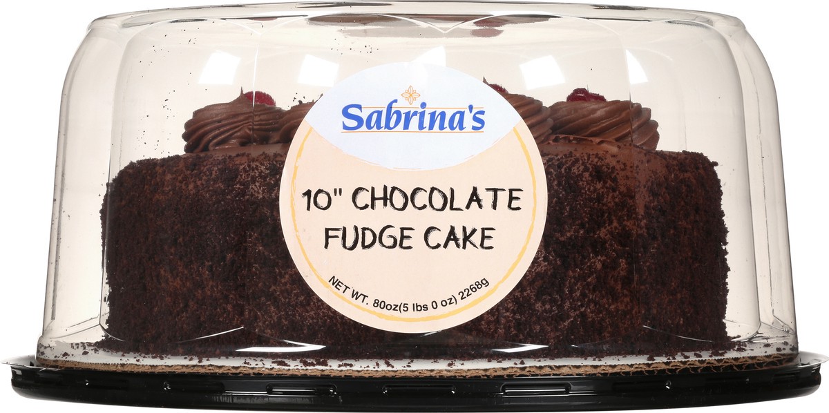 slide 3 of 13, Sabrina's Sabrinas Chocolate Fudge Cake, 80 oz