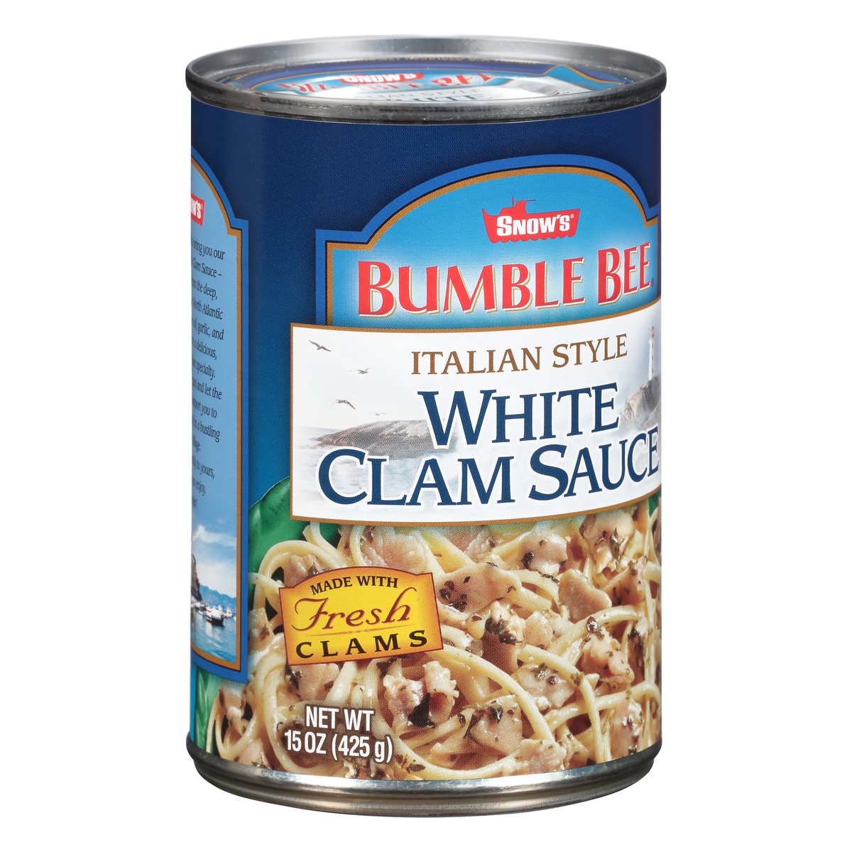 slide 2 of 10, Snow's Bumble Bee Italian Style White Clam Sauce, 15 oz