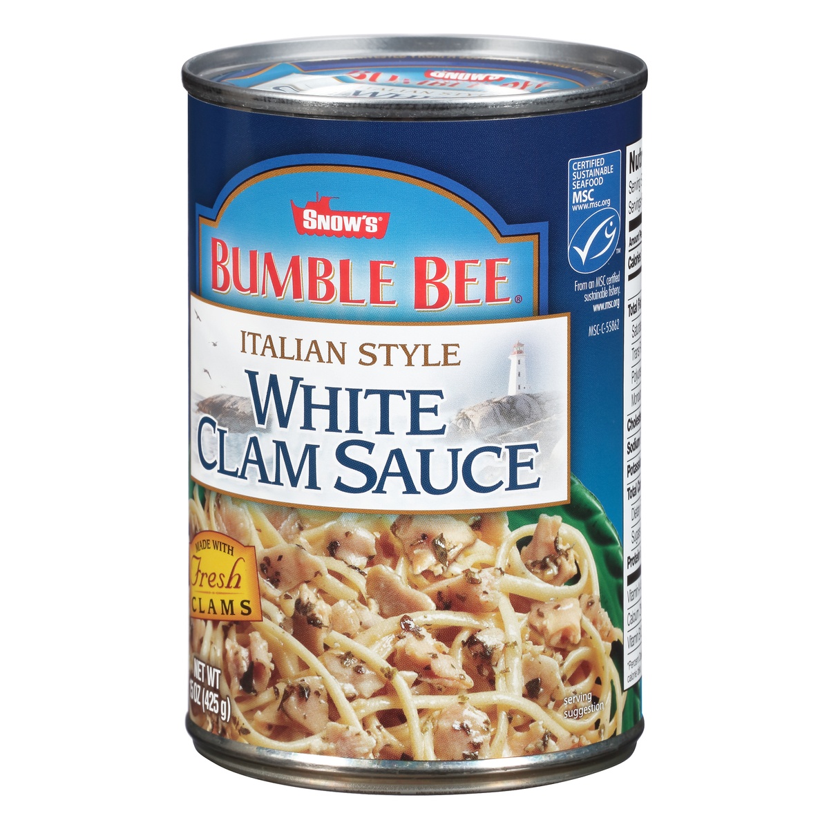 slide 3 of 10, Snow's Bumble Bee Italian Style White Clam Sauce, 15 oz