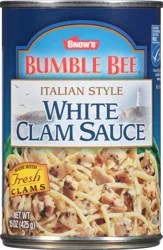 Snow's Bumble Bee Italian Style White Clam Sauce EA