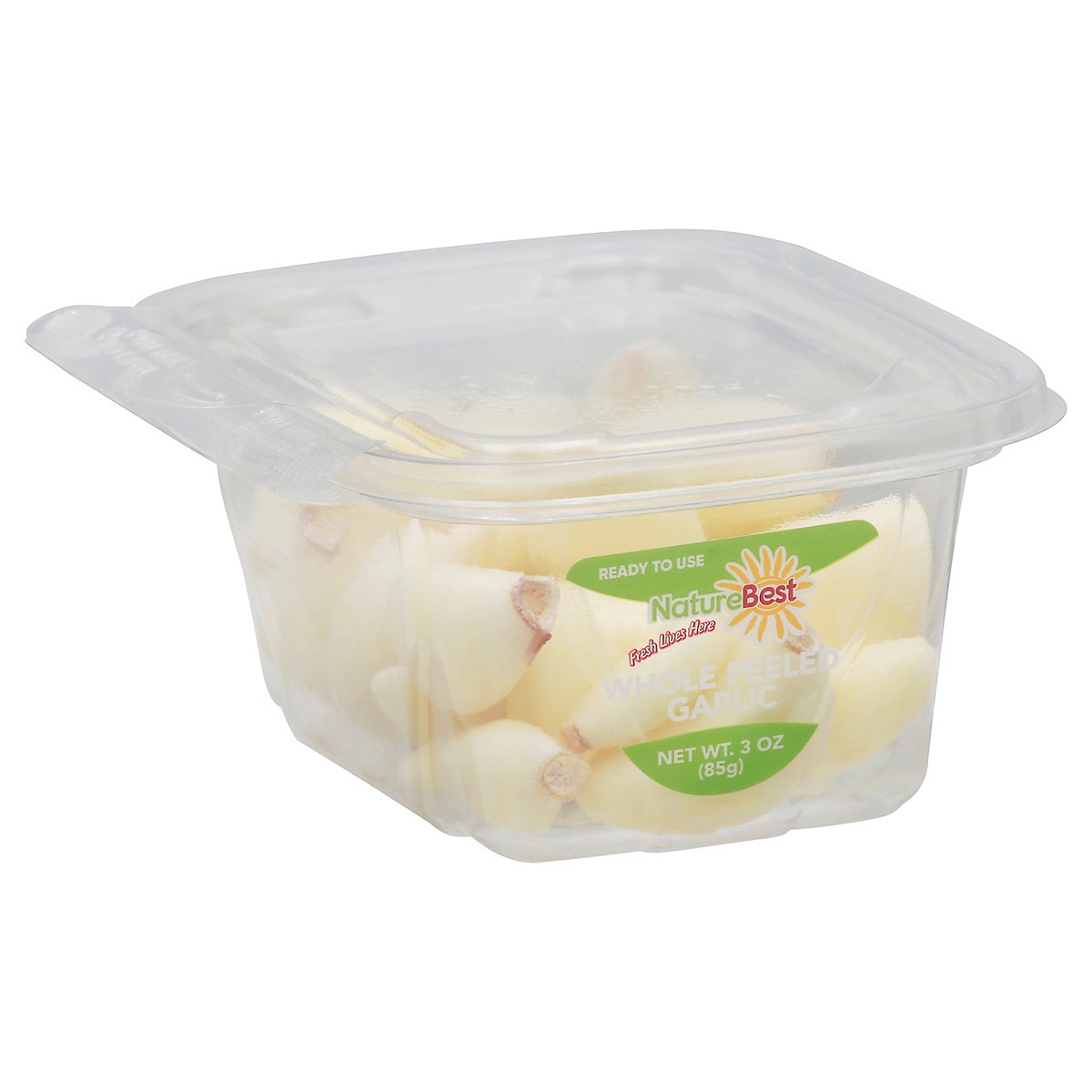 slide 4 of 11, 3 Oz Peeled Garlic, 1 ct
