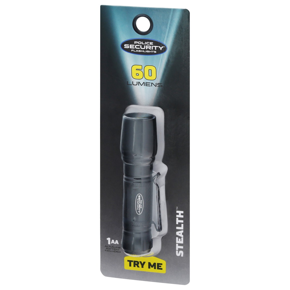 slide 7 of 11, Police Security Stealth 60 Lumens Flashlights 1 ea, 1 ct