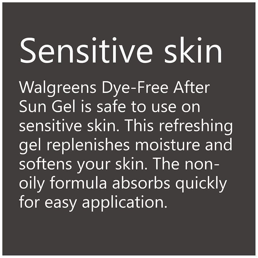 slide 3 of 5, Walgreens Aloe Vera Gel Sensitive, 16 oz