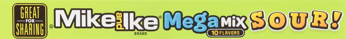 slide 9 of 14, MIKE AND IKE Mega Mix 10 Flavors Candy 5.0 oz, 5 oz