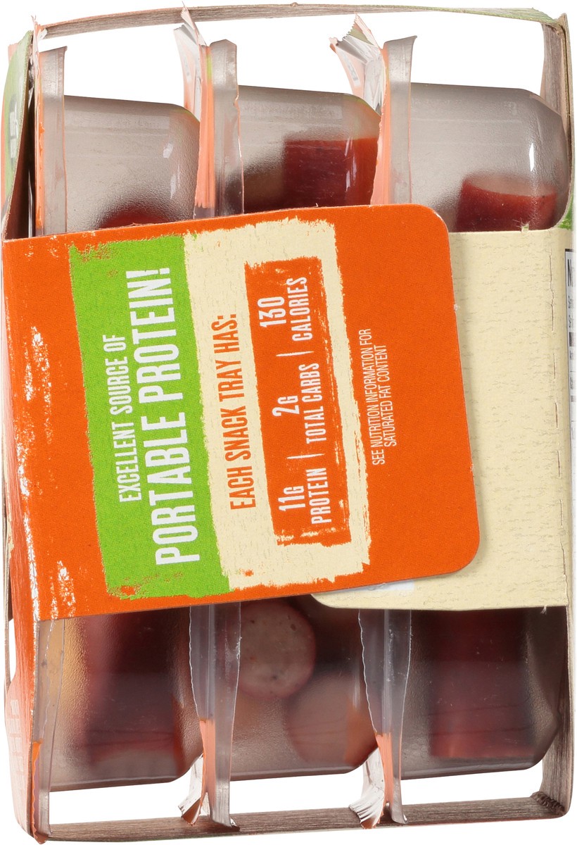 slide 4 of 9, Old Wisconsin Natural Cut Turkey & Colby Jack Snack Packs 3-1.5 oz. Packs, 3 ct