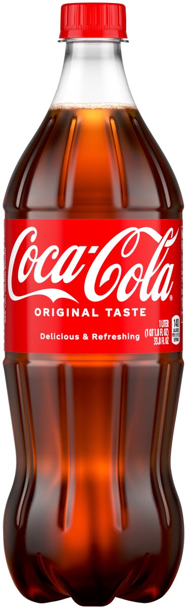 slide 1 of 7, Coca-Cola Soft Drink - 33.8 oz, 33.8 oz