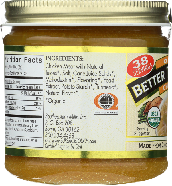 slide 3 of 10, Better than Bouillon Organic Chicken Base, 8 oz