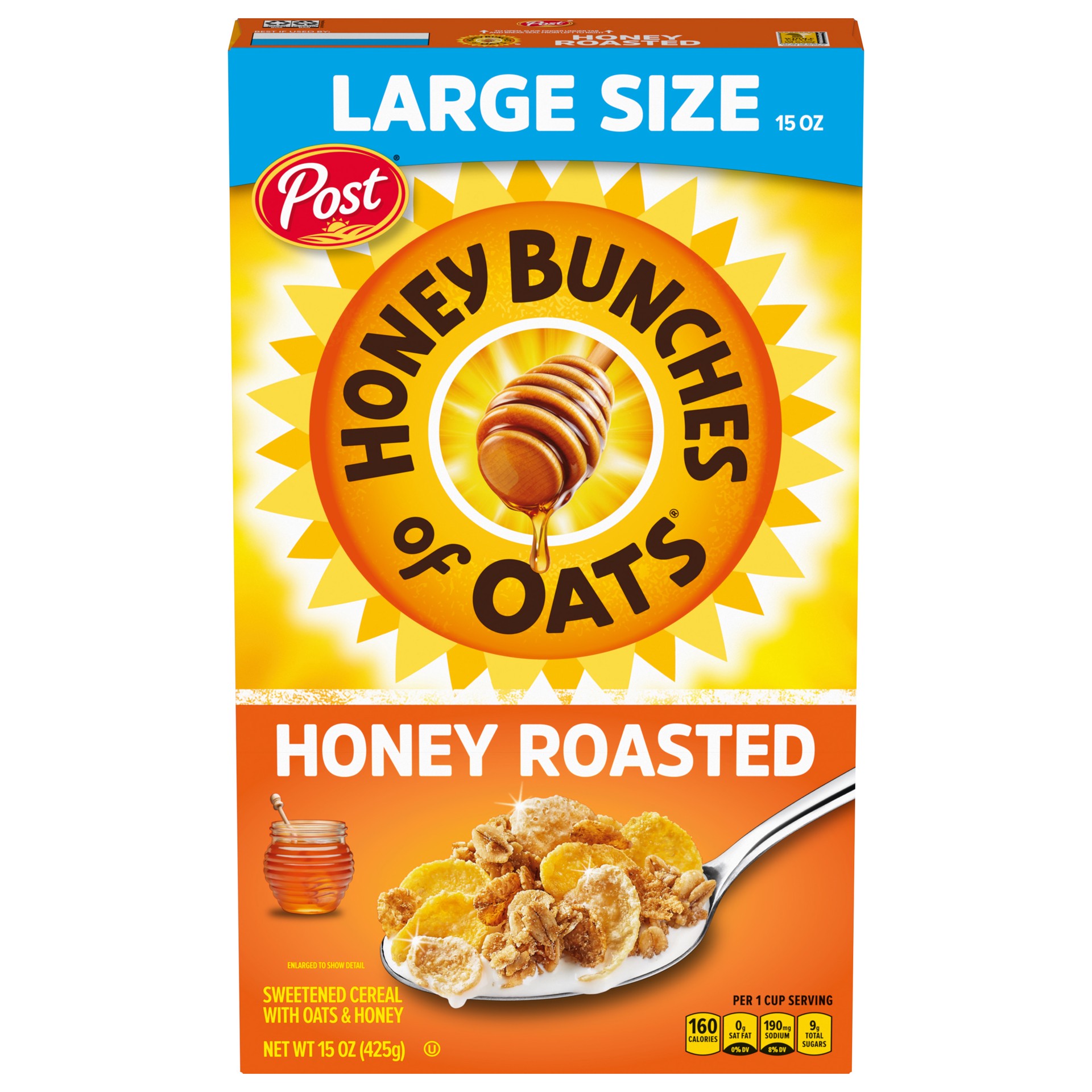 slide 4 of 5, 1/15 Hboats Honey Roasted, 15 oz