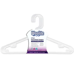 Woolite Swivel Neck Hangers - White