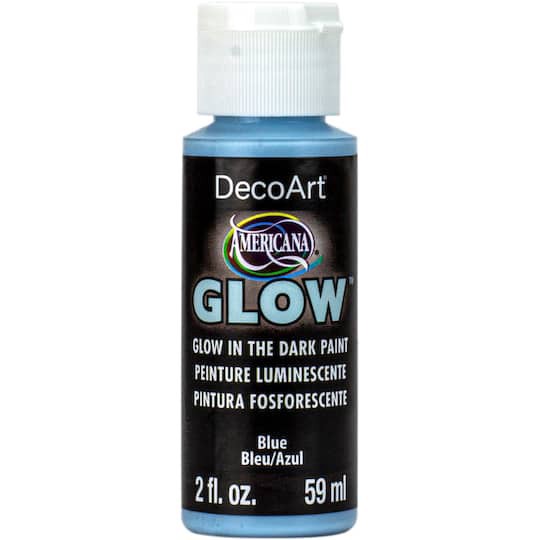 slide 1 of 3, Decoart Americana Glow Paint, 2 fl oz