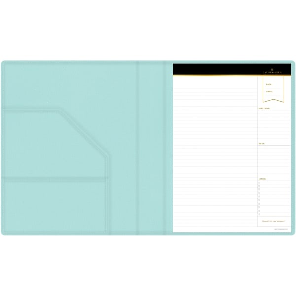 slide 2 of 3, Blue Sky Day Designer Non-Dated Padfolio, 8-1/2'' X 11'', Mint, 1 ct