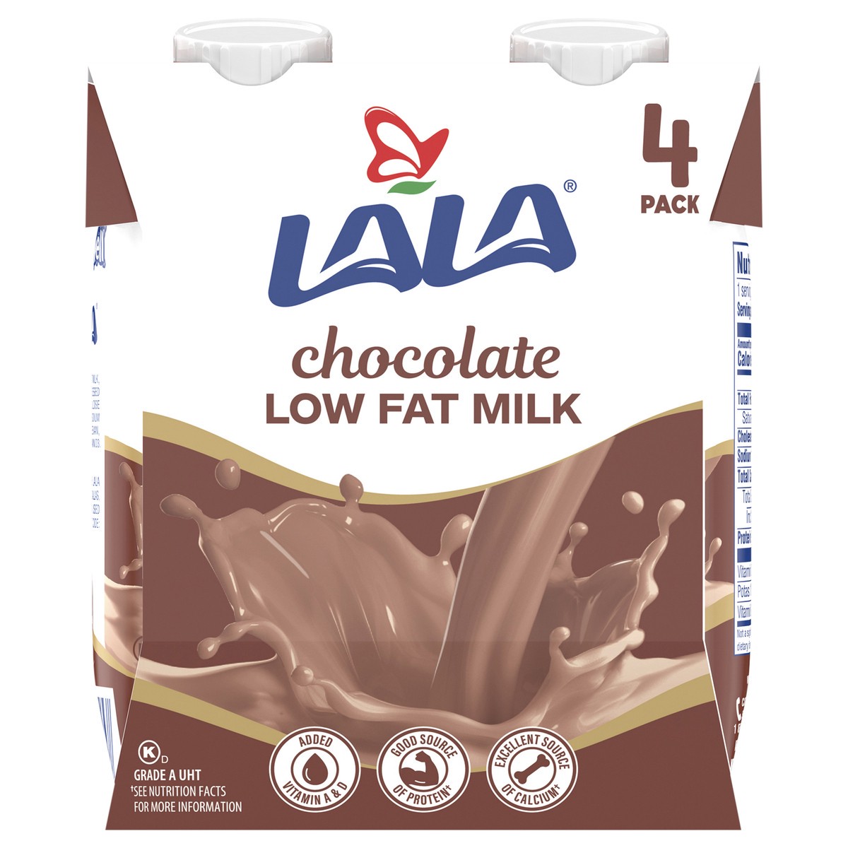 slide 5 of 11, LALA Low Fat Chocolate Milk 4 ea, 4 ct