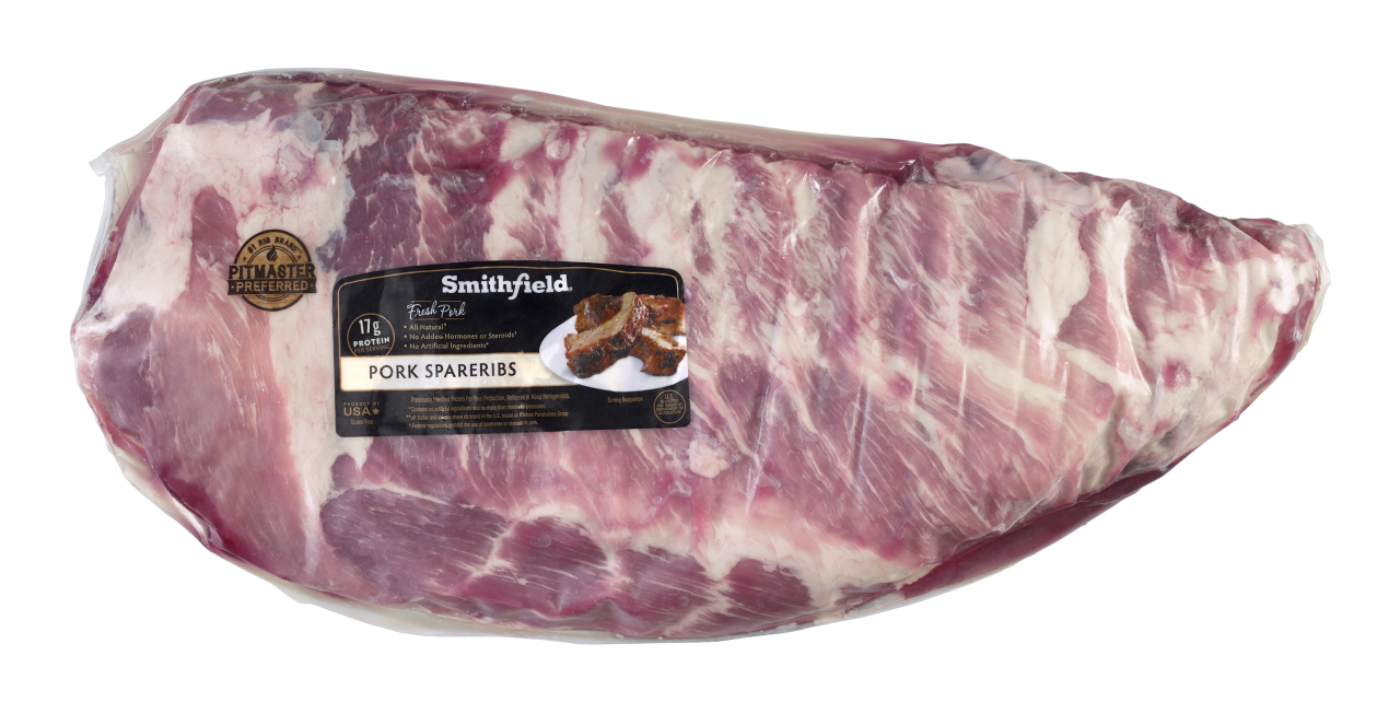 slide 1 of 1, Pork Spareribs, per lb