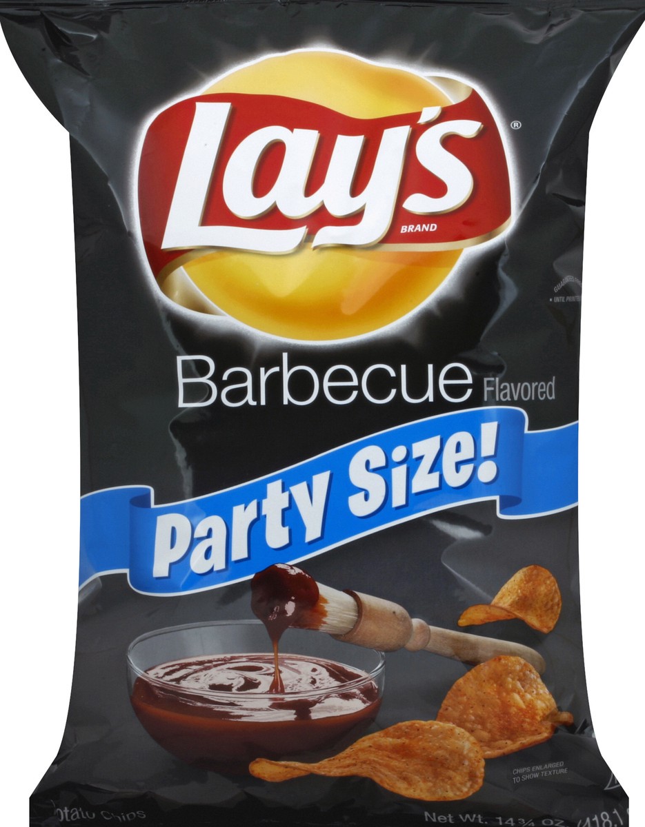 slide 4 of 5, Lay's Barbecue Flavored Potato Chips - 12.50oz, 12.5 oz