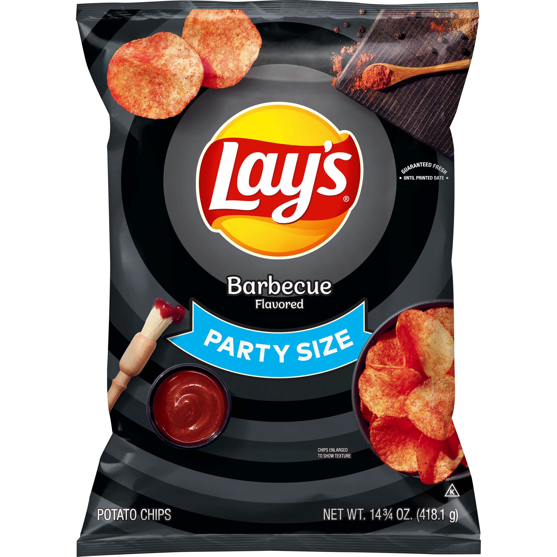 slide 1 of 5, Lay's Barbecue Flavored Potato Chips - 12.50oz, 12.5 oz