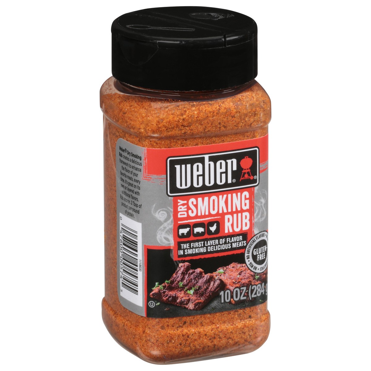 slide 7 of 9, Weber Dry Smoking Rub 10 oz, 10 oz