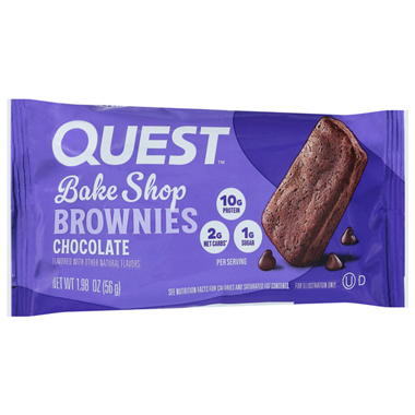 slide 1 of 1, Quest Chocolate Bake Shop Brownies, 1.98 oz