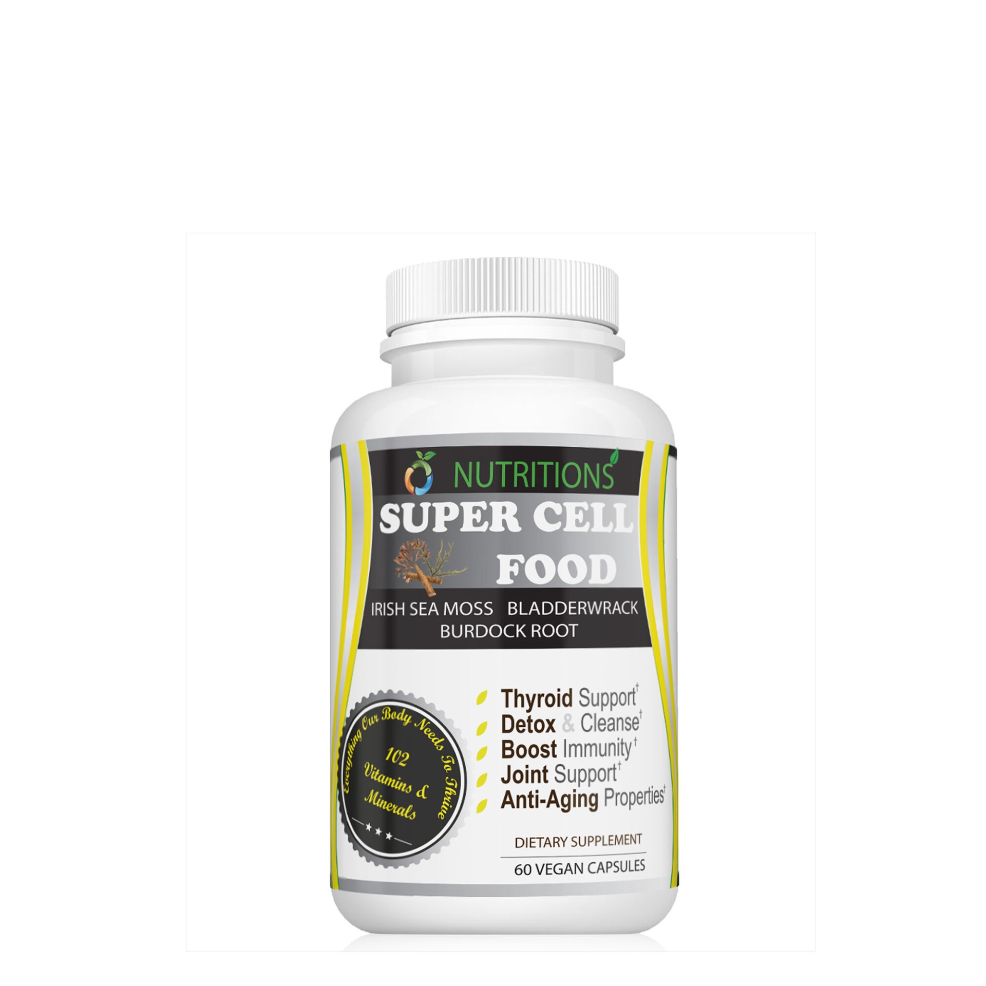 slide 1 of 1, O Nutritions Super Cell Food, 60 ct