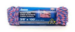Mibro King Cord Patriot Rope - Red/White/Blue