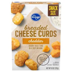 Kroger Breaded Cheddar Cheese Curds