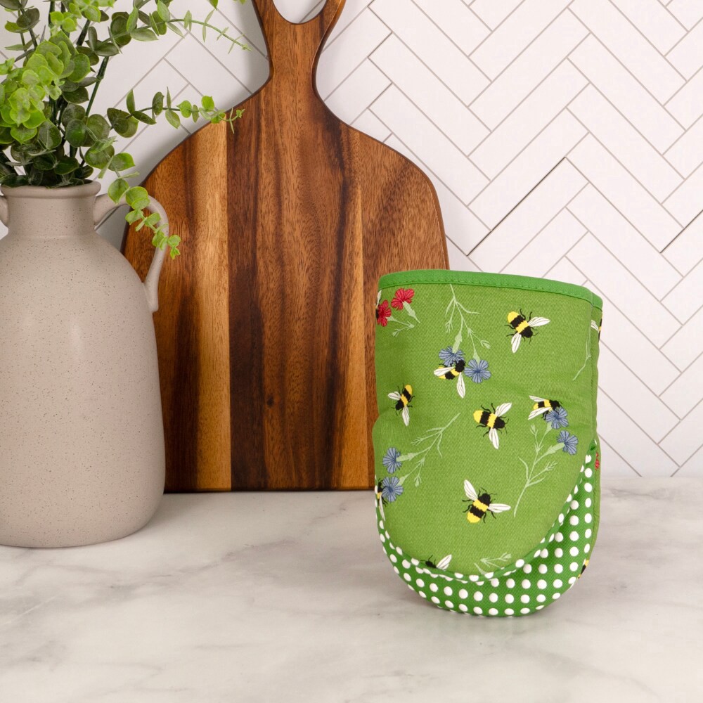 slide 4 of 4, Everyday Living Grabber Oven Mitt - Bees, 1 ct