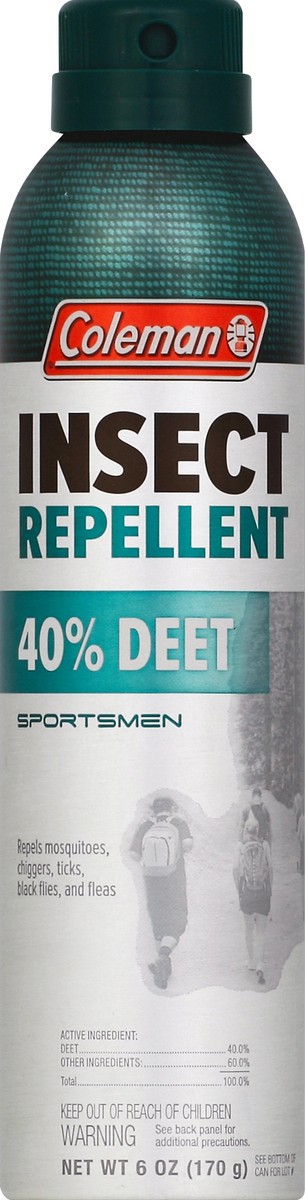 slide 3 of 4, Coleman Insect Repellent Deet Sportsmen Aero, 1 ct