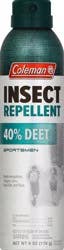 Coleman Insect Repellent Deet Sportsmen Aero