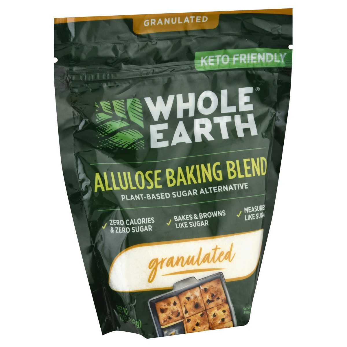 slide 6 of 13, Whole Earth Sweetener Co. Whole Earth Baking Allulose White Pouch, 12 oz