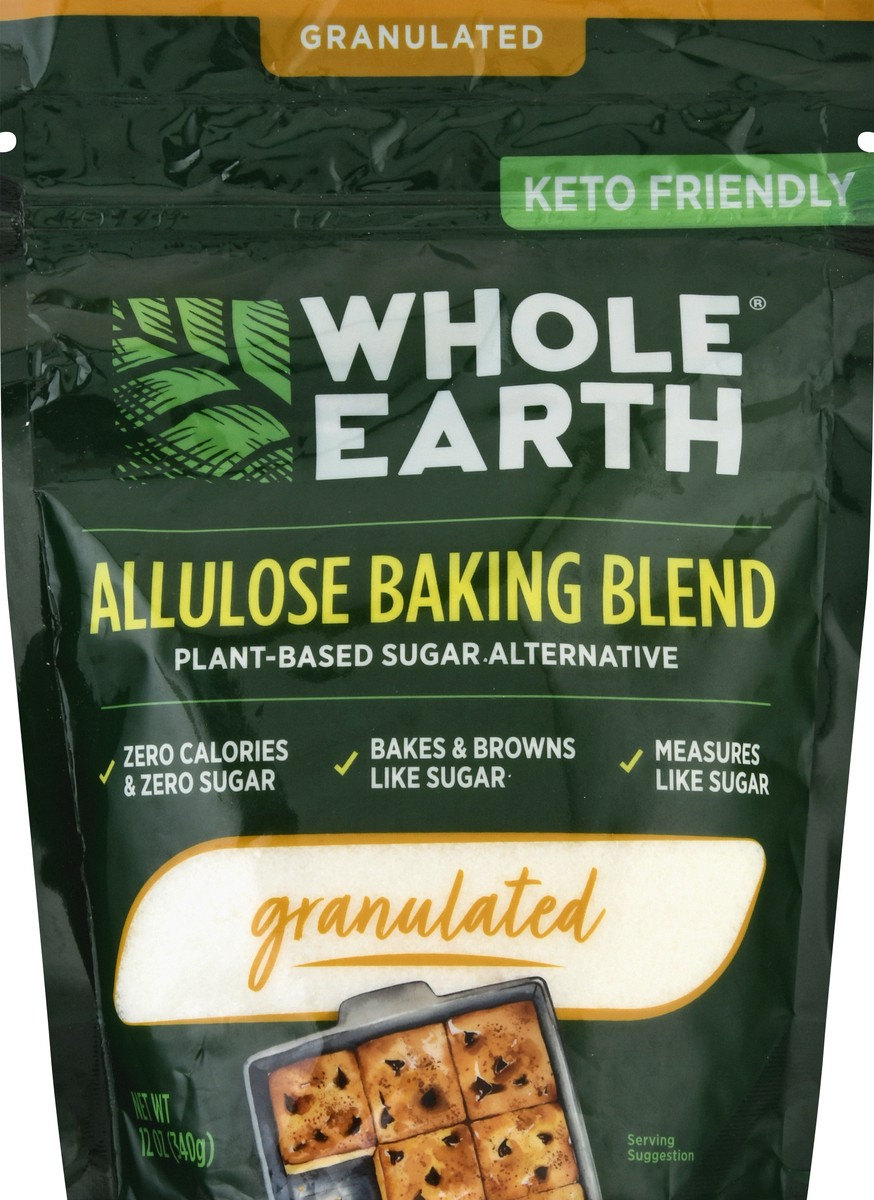 slide 4 of 13, Whole Earth Sweetener Co. Whole Earth Baking Allulose White Pouch, 12 oz