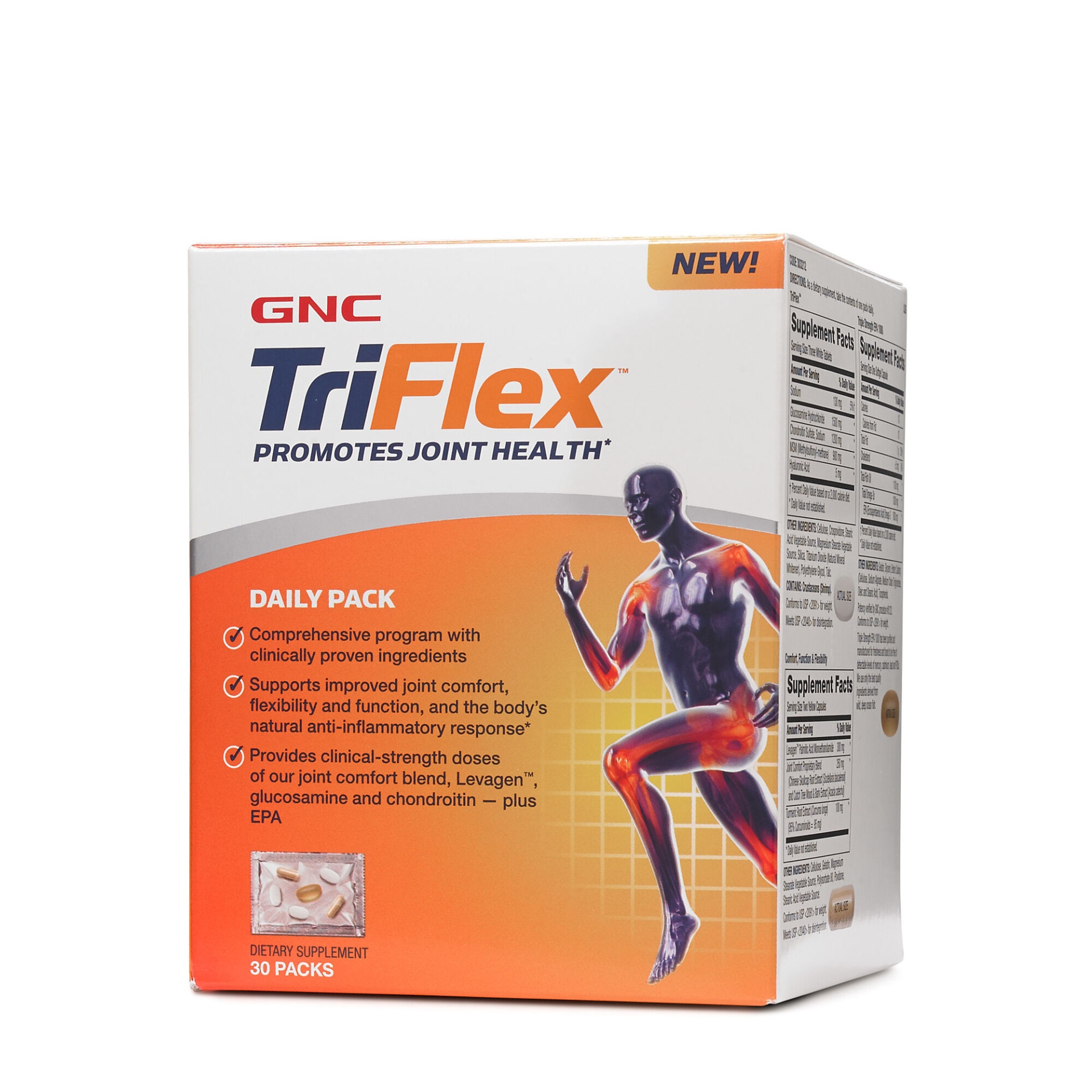 slide 1 of 1, GNC TriFlex Daily Pack, 30 ct