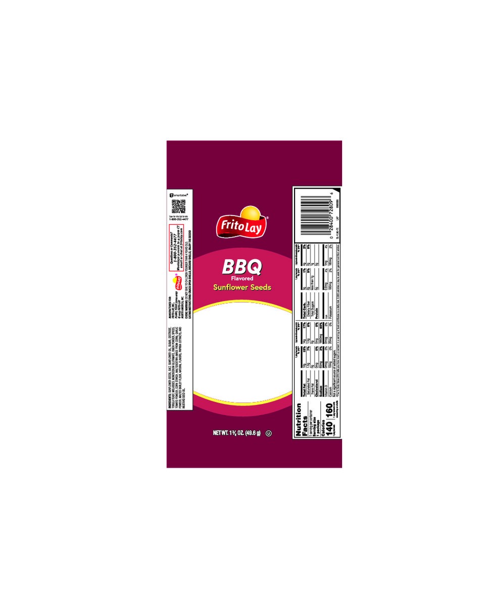 slide 2 of 9, Frito-Lay Sunflower Seeds BBQ Flavored 1 3/4 Oz, 1.75 oz