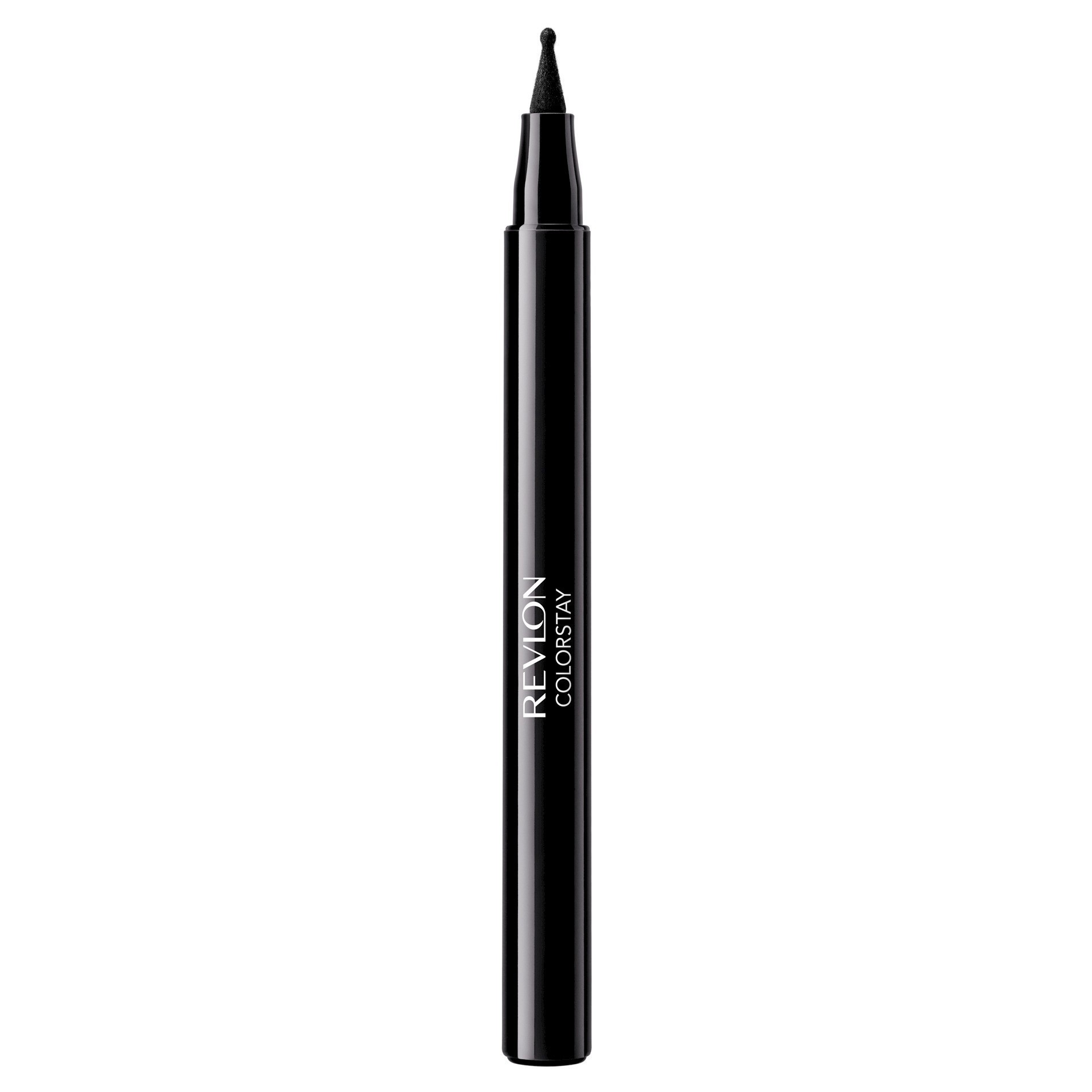 slide 1 of 9, Revlon Dramatic Wear Blackest Black 001 Ball Point Tip Liquid Eye Pen 0.04 oz, 0.04 oz