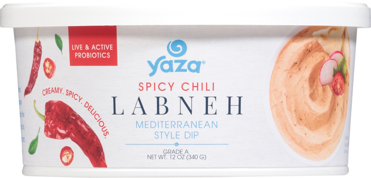slide 13 of 13, Yaza Spicy Chili Labneh - 12 oz, 12 oz