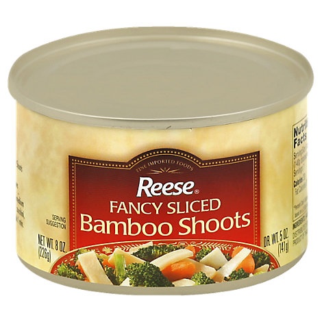 slide 1 of 1, Reese Bamboo Shoots Fancy Sliced, 8 oz