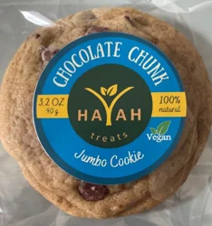 Hayah Treats Chocolate Chunk Cookie 3.2 oz