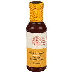 Red Bone Alley Teriyaki Marinade & Finishing Sauce 12 fl oz