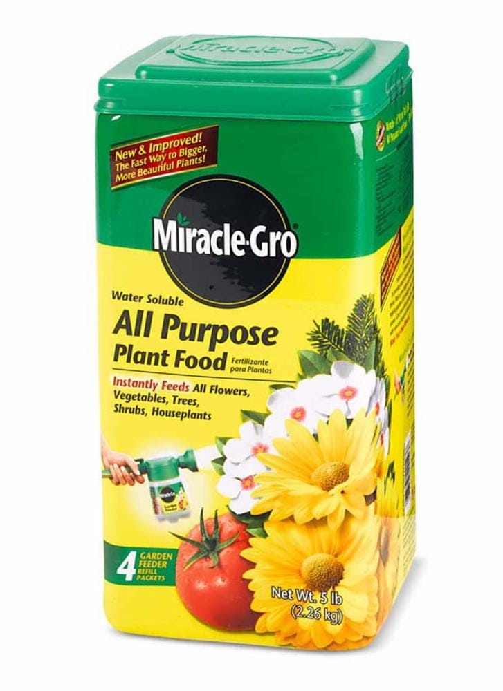 slide 1 of 1, Miracle-Gro Water Soluble All Purpose Plant Food, 5 lb