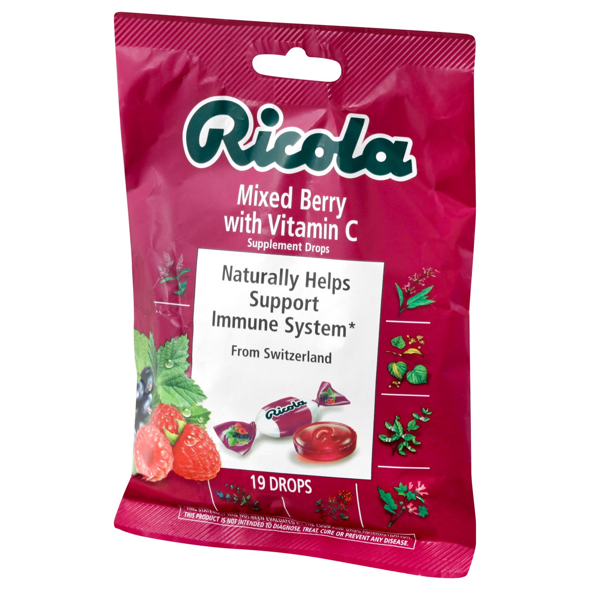 slide 4 of 11, Ricola Berry Drops, 19 ct