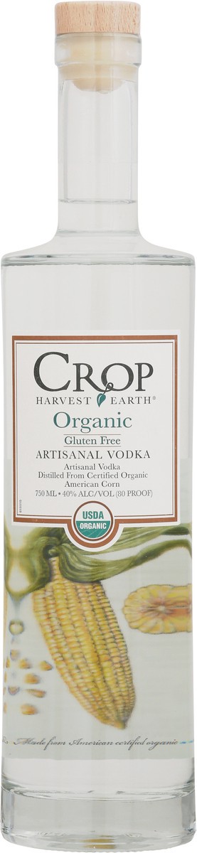 slide 8 of 10, Crop Harvest Earth Artisanal Organic Vodka 750 ml, 750 ml