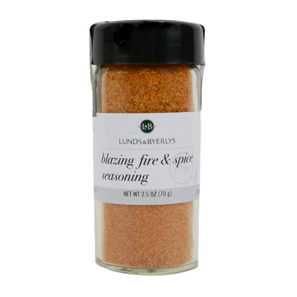 slide 1 of 1, L&B Blazing Fire & Spice Seasoning, 2.5 oz