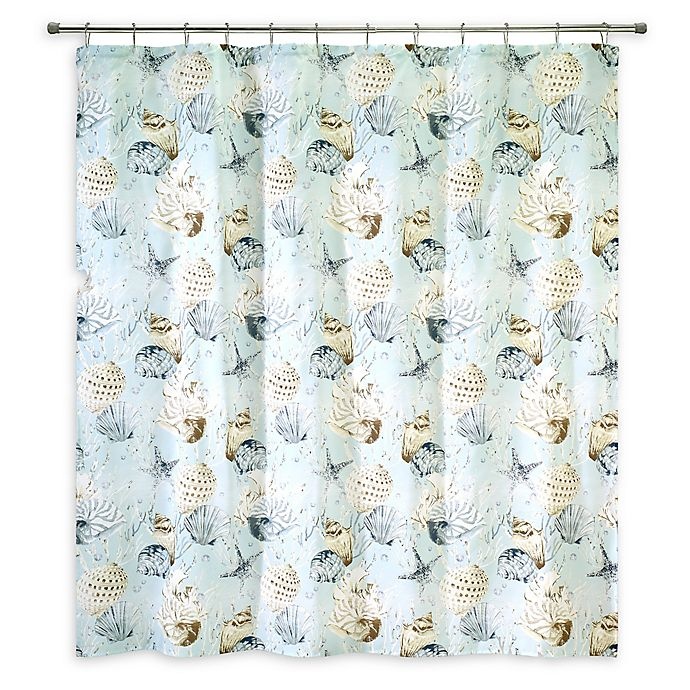 slide 1 of 1, Ariel Shower Curtain, 1 ct