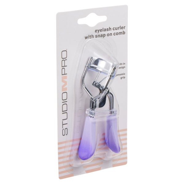 slide 9 of 17, Studio M Professional Studio M Pro Eyelash Curler with Comb, 1 ct