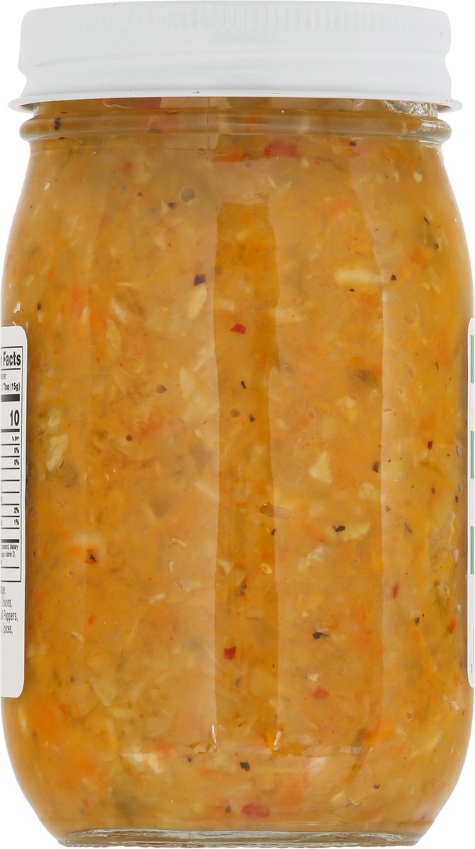 slide 6 of 14, Katie's Home Style Spicy Mustard Slaw with Jalapenos 16 fl oz, 16 fl oz