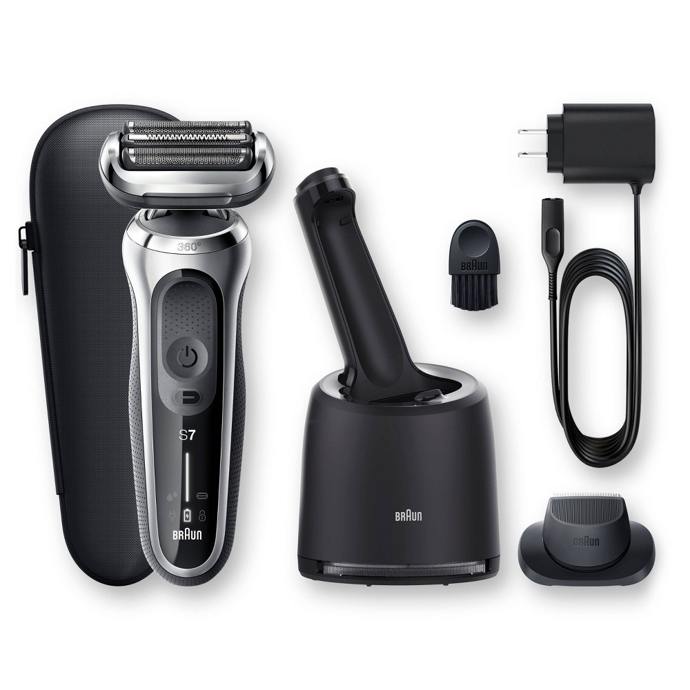 slide 7 of 7, Braun Series 7-7071cc Men's Rechargeable Wet &; Dry Electric Foil Shaver System, 1 ct