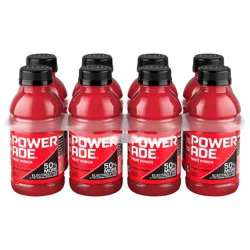 POWERADE Fruit Punch Bottles- 8 ct