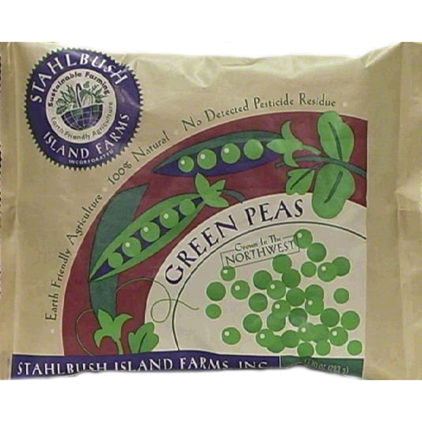 slide 1 of 1, Stahlbush Green Peas, 10 oz